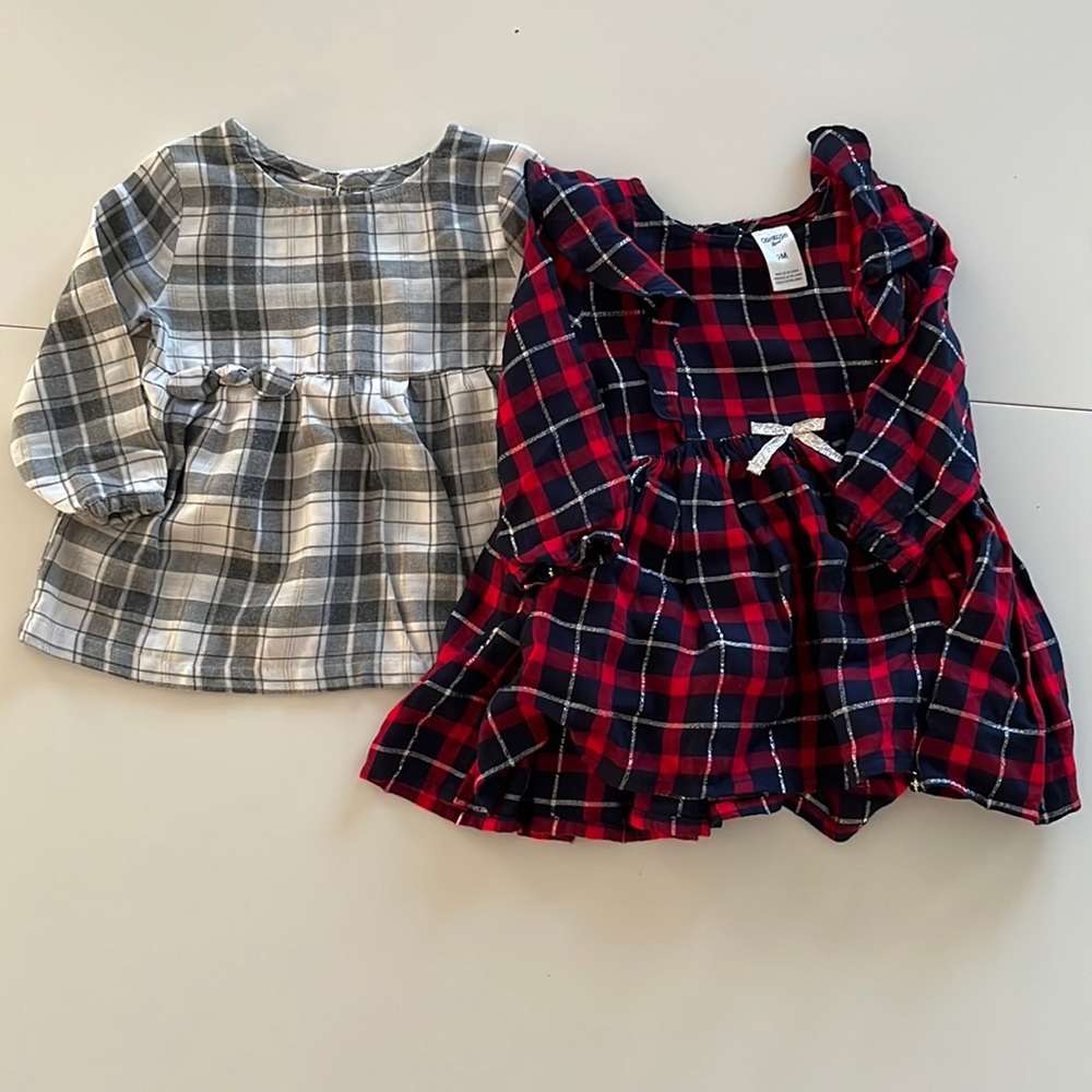 9 month dress and top